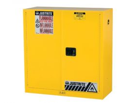 Sure-Grip EX Flammable Safety Cabinet 30 Gallon Manual Close Doors Bahrain