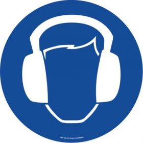 Ear Protection ( Blue)  EWM028 ​430mm Floor Markers & Safety Signs Bahrain